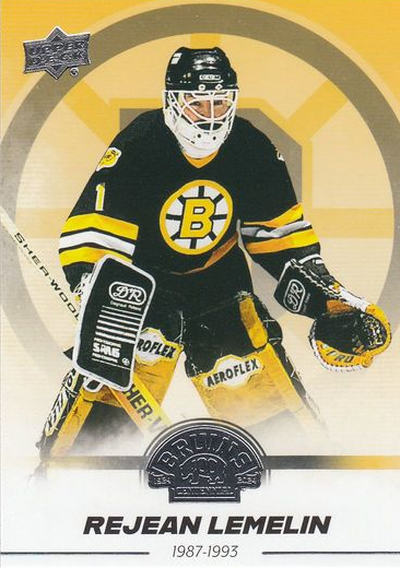 řadová karta REJEAN LEMELIN 23-24 UD Boston Bruins Centennial číslo 30